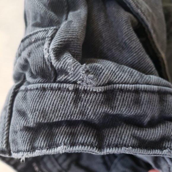 Cotton On Black Straight Leg Denim Jeans - Picture 3 of 4